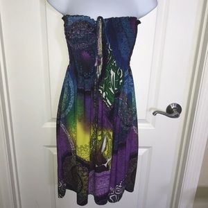 India Boutique Women’s Dress Poly/Spandex Sz S/M